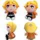 thumbnail image 3 of Anime Kimetsu no Yaiba Agatsuma Zenitsu Stuffed Plush Toys Cute Soft Dolls Pillows Collection Gifts for Most of Fans Birthday (Zenitsu), 3 of 5