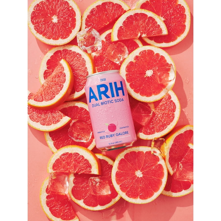 ARIH Dual Biotic Soda, Functional Prebiotic and Postbiotic Soda