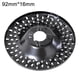 thumbnail image 1 of Rueda de pulido duradera de herramientas abrasivas 92 mm * 16 mm para dar forma a la madera (92 mm * 16 mm) Tmvgtek Para estrenar, 1 of 4