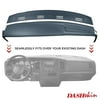 DashSkin 2 Piece Molded Dash Cover Kit for 02-05 Dodge Ram in Navy Blue (USA Made)