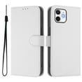 thumbnail image 2 of Wallet Case Compatible with iPhone 11 with Card Slot/Holder,PU Leather Flip Folio Shell [Magnetic Closure][Wrist Strap][Kickstand] Phone Cover Shockproof For iPhone 11,White, 2 of 11
