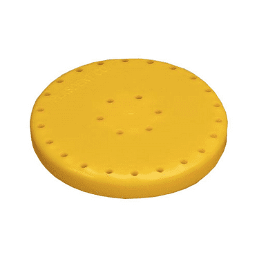 Plasdent 400BLS-3 Large Round Bur Block Magnetic 28 Burs Capacity Neon Yellow