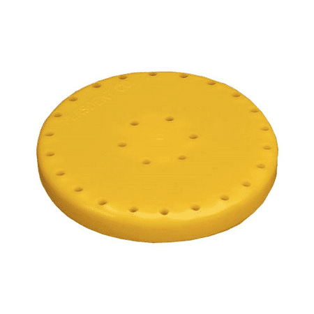 Plasdent 400BLS-3 Large Round Bur Block Magnetic 28 Burs Capacity Neon Yellow