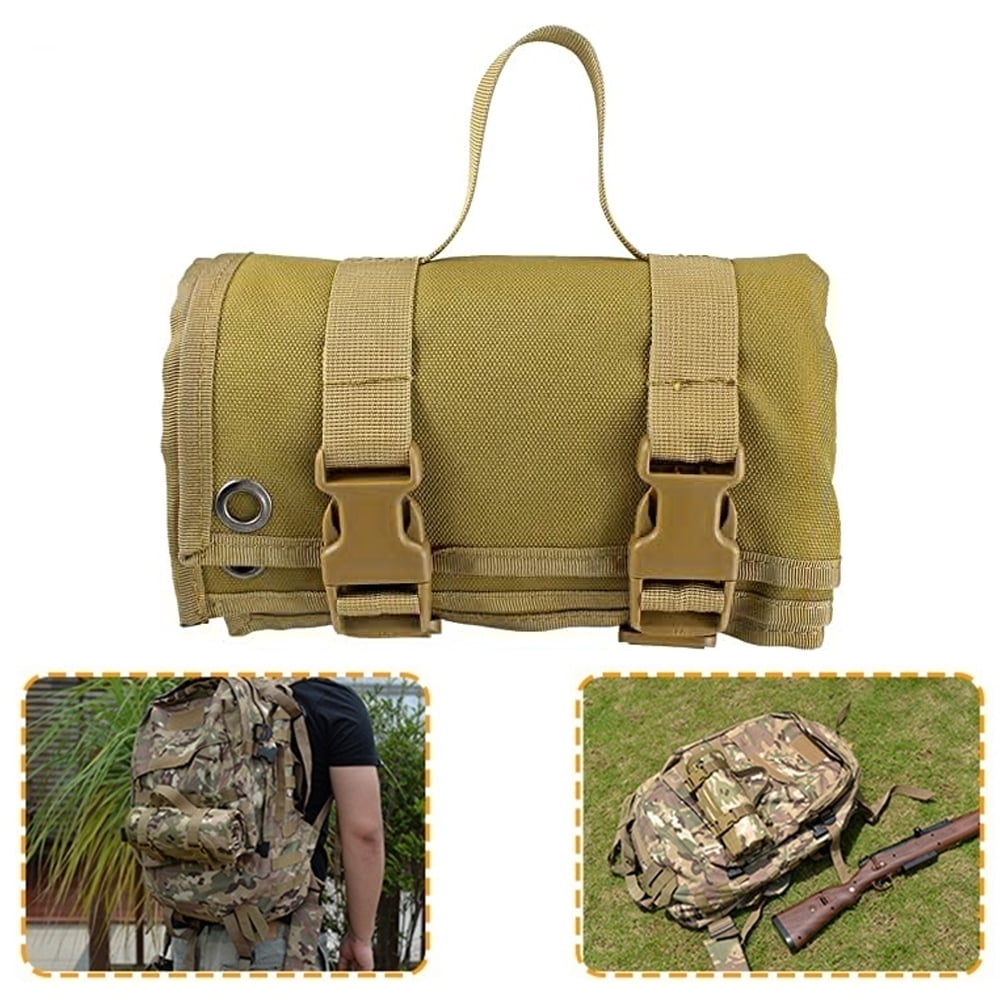 Tactical Roll Up Padded Shooting Mat,NonSlip Durable Shooting Rest