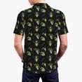 thumbnail image 6 of Wukai Bee Floral Men’s Polo Shirts,Quick-Dry Athletic Shirt,Classic Fit Shirts-Medium, 6 of 8