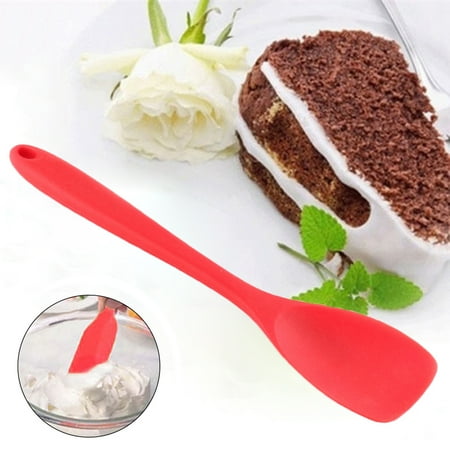 

Kitchen Silicone Cake Cream Butter Spatula Icing Scraper Spoon Baking Tools