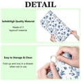 thumbnail image 6 of Pioneer Flower Floral Print Pattern Kitchen Dish Drying Mat 1 Pack, Ultra Absorbent Microfiber Drainer Mat, 16"x18", 6 of 6