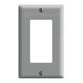 thumbnail image 2 of Plato de pared Leviton Decora gris de plástico termoendurecido, 1 unidad, 2 of 2