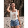 thumbnail image 2 of Antique Coral Seaweed Iv Racerback Tank Women -Vision Studio Designs, Female Small, 2 of 4
