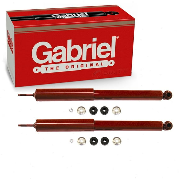 2 pc Gabriel 81340 Guardian Shock Absorbers for Spring Strut Steering Suspension Shocks Struts