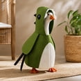 thumbnail image 5 of 7 Inch Desk Dinosaur Porch Goose Outfits,Cute Dinosaur Desk Goose Outfits For Plastic/Cement Statue,Decorative Costume For Desktop Goose Statue Display, 5 of 5