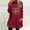 (Fashion 16)Wine, variant on Aimik Womens Fuzzy Fleece Sweatshirt Long Sleeve Graphic Pullover Winter Warm Plush Top Loose Fit Outerwear with Pockets