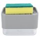 thumbnail image 4 of Dispensador de jabón para platos, tipo prensa, dispensador automático de jabón líquido para encimera de fregadero de cocina, plateado, 4 of 14