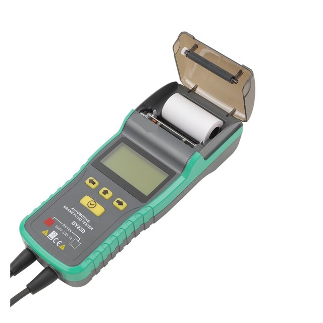 Brake Oil Detector Multifunctional Printer Battery Test Car Vehicle Brake Fluid Oil Tester Tools ,Universal Oil Analyzer