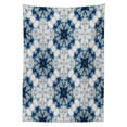 thumbnail image 3 of Ambesonne Ethnic Tablecloth Rectangular Table Cover, Tie Dye Effect Bohemian, 60"x84", Blue Grey, 3 of 4