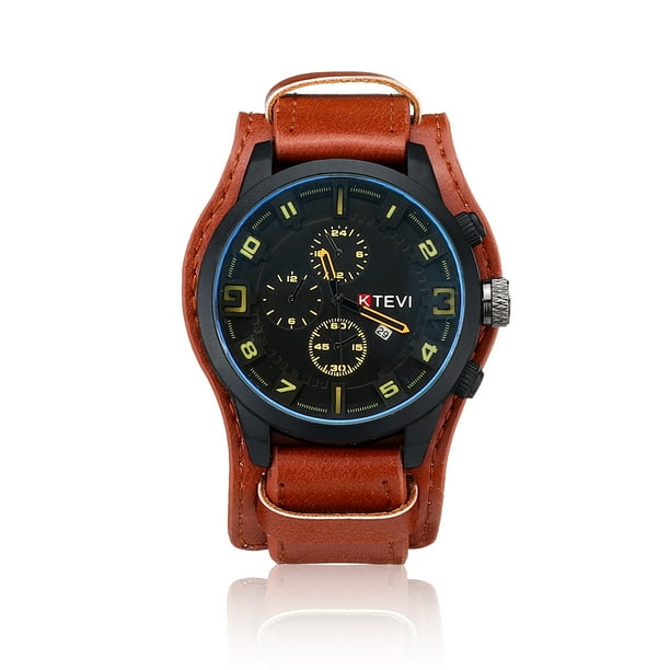 Boys leather clearance watch
