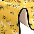thumbnail image 6 of SKYSONIC 2'X6' Bee Butterfly Flower Runner Rug with Rubber Backing, Yellow Branch Non Slip Entryway Rug Runner Washable Soft Area Rug Carpet for Hallway Bedroom Kitchen Decor, 6 of 6
