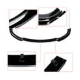 thumbnail image 2 of NINTE Front Bumper Lip for 2013-2018 BMW F30 Base Gloss Black ABS 3 PCS, 2 of 11