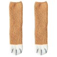 thumbnail image 1 of Adults Kids 3d Animal Paws Cat Feet Printed Foot Socks Elastic Socks, 1 of 3
