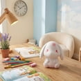 thumbnail image 4 of Cartoon Bunny Slow Rebound Squishy Fidget Toys for Adults, PU Memory Foam Tactile Gadget, Indoor Desktop Sensory Decor Accessory Black Red 1 Pack, 4 of 4