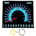 thumbnail image 1 of Manta Baby Milestone SSCSTS de franela suave, 122 x 102 cm, rastreadora de edad, 1 of 9