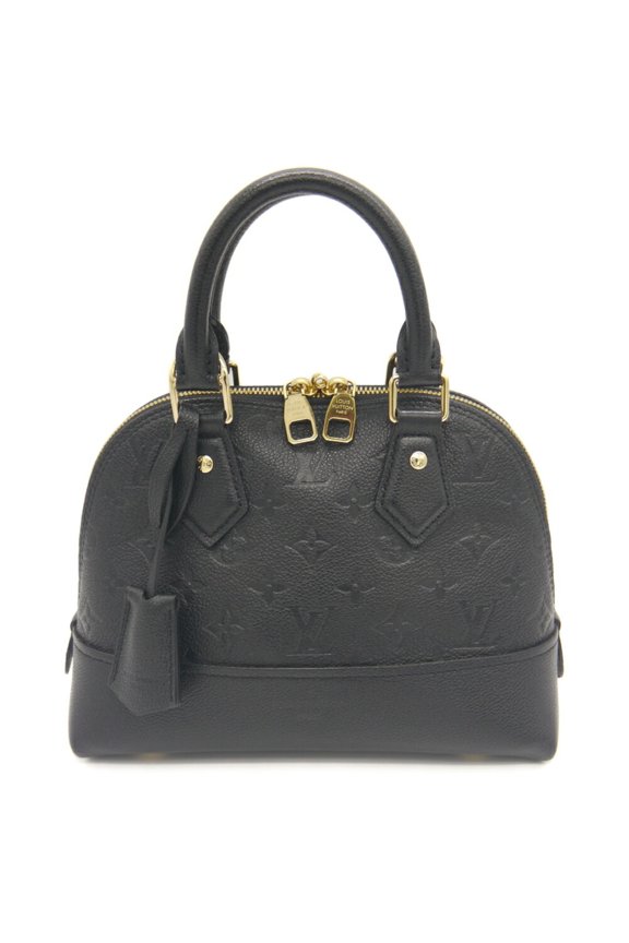Pre-Owned LOUIS VUITTON Neo Alma BB Monogram Empreinte Noir Handbag Shoulder Bag M44829