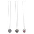 thumbnail image 1 of Shisuyan 3Pcs Aromatherapy Necklaces Essential Oil Pendants Diffusers (Random Style), 1 of 8