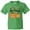 Kelly Green, variant on Big Cousin Pumpkins with Fall Leaves Youth T-Shirt
