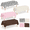 Beige Macaron Pink Coffee Cow Print-12, variant on 12 Pack Rectangle Disposable Plastic Tablecloths, Rose Red Yellow Pink Green, for Summer Luau Birthday Picnic Parties