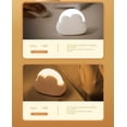 thumbnail image 6 of Cute children's night light, portable cloud night light for baby, 2 color dimmable rechargeable night light, battery powered night light for the table lamp next to(White), 6 of 6