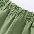 thumbnail image 6 of Bovxnpu Boys Shorts School Sports Boys School Uniform Shorts Elastic Waist Trousers, 6 of 7