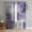 Purple Gray White, variant on Purple Grey Sheer Curtains 45 Inch Length 2 Panels Set for Living Room/Bedroom, Modern Oil Painted Abstract Art Aesthetics Curtain Sheers Drapes Rod Pocket Curtains Window Treatment Set 52''x45''x2