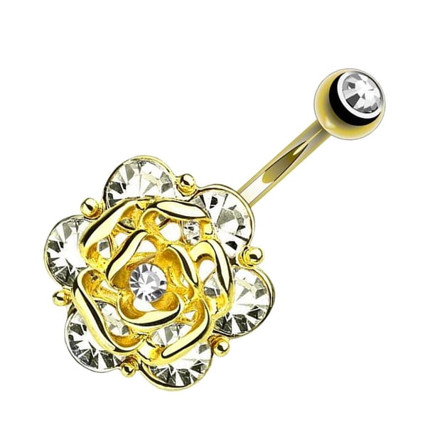 de de botón de colgante de gema de Hugo Joyas para el cuerpo con diamantes de imitación
