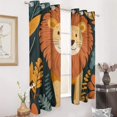 thumbnail image 3 of Forest Lion (34) 2 Panels Curtains for Bedroom Living Room Drapes Kitchen Window Curtain Home Decor, 3 of 6