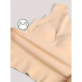 thumbnail image 5 of Conjunto de 3 camisetas sin mangas de malla en contraste, top térmico ajustado con cuello en V, lencería y ropa interior para mujer, 5 of 5