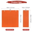 thumbnail image 3 of Uxcell Microfiber Waffle Pattern Golf Towel with Lock Clip - [Orange - 15.7 IN] Golf Club Towel, 3 of 6