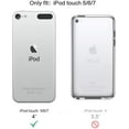 thumbnail image 4 of Heavy Duty Protection Case For Apple iPod Touch 5/6/7th Gen With Screen Protector, Rose Gold, 4 of 5