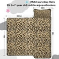 thumbnail image 5 of Brown and Black Leopard Print Toddler Nap Mats for Kids Preschool,Sleeping Mat Bag or Kids,Toddler Sleeping Bag,Toddler Nap Mat or Daycare, 5 of 6