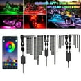 thumbnail image 1 of Motorcycle LED Light Kit with App Control & Remote - Waterproof Flexible Neon Strip Lights for Bikes, ATVs, and Motorcycles, 1 of 5