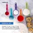 thumbnail image 4 of Juego de tazas medidoras Farberware Professional con cuchara de café, 4 of 9