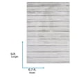 thumbnail image 4 of Livabliss Area Rugs for Living Room, 7x9 Wolly Modern Ivory Rug, Bedroom Dining Room Home Decor Stain Resistant Carpet (6'7" x 9'), 4 of 7