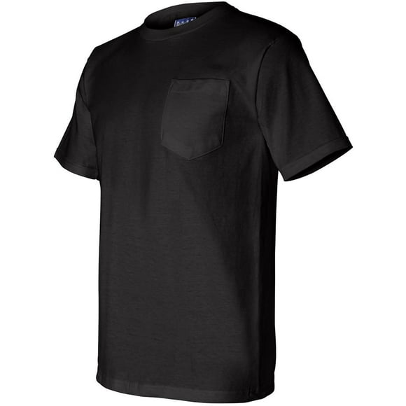 Bayside - Union-Made Short Sleeve T-Shirt with a Pocket - 3015