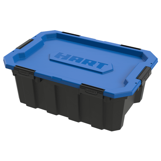 HART 18 Gallon Heavy Duty Weatherproof IP65 Certified Latching Storage