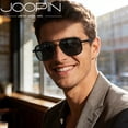 thumbnail image 3 of Joopin Polarized Aviator Sunglasses for Men Women Spring Hinge Metal UV400 Protection Sun Glasses (Black), 3 of 8