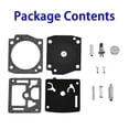 thumbnail image 1 of Carburetor Repair Kit For HUSQVARNA 340 345 346 350 351 353 Chain Saw Gasket Replacement Accessories Lawnmower Tools, 1 of 5