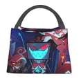 thumbnail image 3 of Hazbin Hotel Comedy Characters Portable Insulation Lunch Bags,Thermal Bento Bag,Student Lunch Box Lunchbag,Reusable Picnic Bag,Snack Bag,Ice Bag, 3 of 9