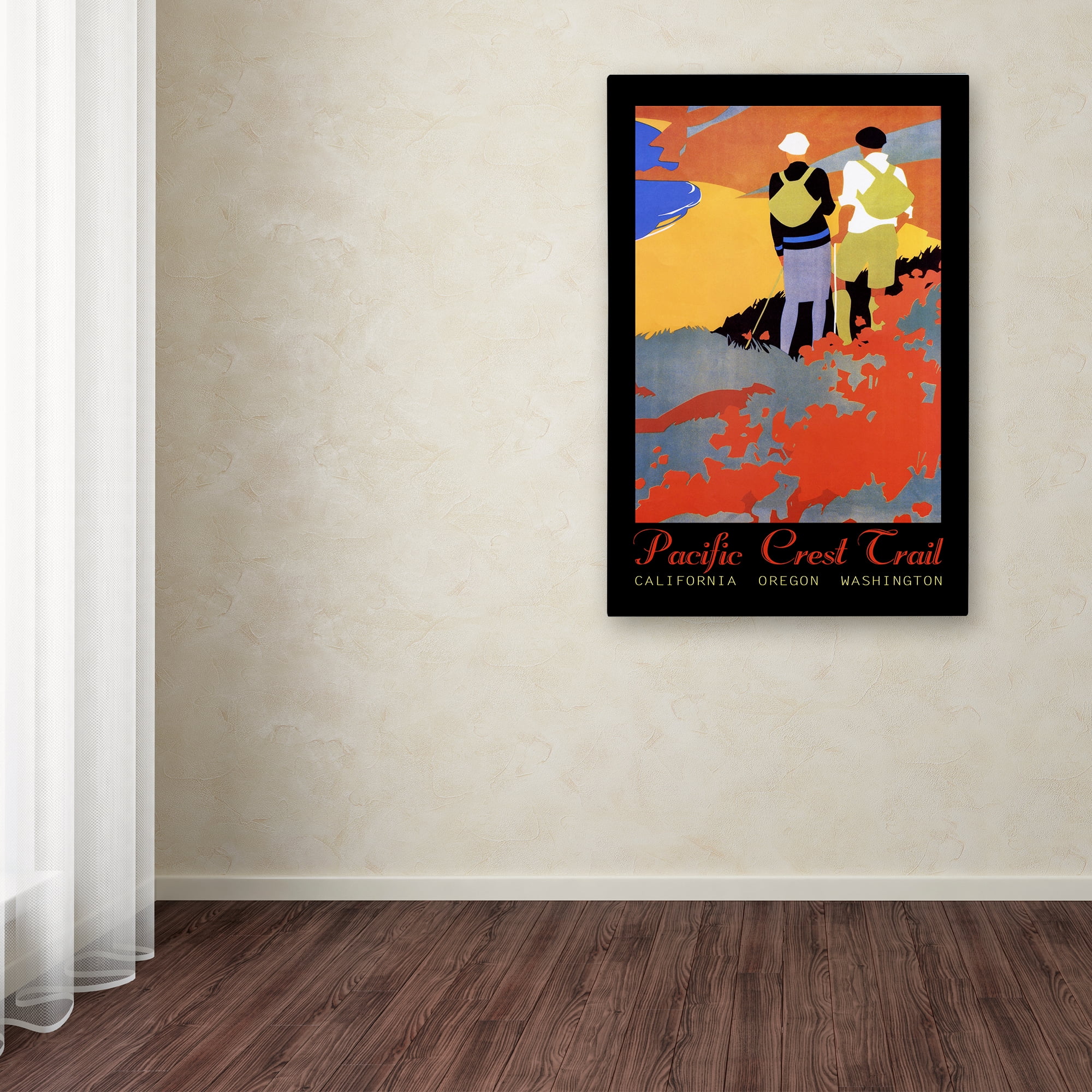 Trademark Fine Art 'Travel 308' Canvas Art by Vintage Lavoie