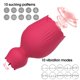 thumbnail image 3 of Rose Vibrator Toy with Tongue Licking Oral Nipple Clit Clitoris Sucker Stimulator Female Adults Goods G Spot Sex Toys for Women, 3 of 5