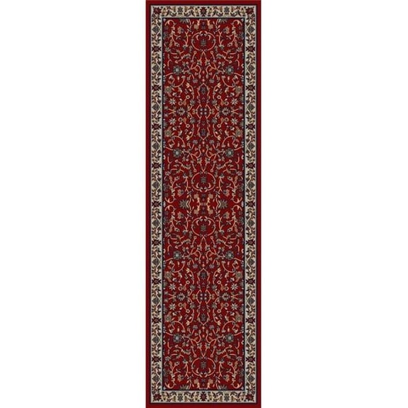 2 ft. 3 in. x 7 ft. 7 in. Jewel Kashan - Red