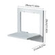 thumbnail image 3 of Estantería flotante de pared, sin necesidad de taladrar, soporte decorativo para libros y plantas, estilo minimalista moderno, ideal para dormitorio o sala de estar, estructura metálica,, 3 of 7